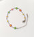 Multi Silver Daisy Bracelet