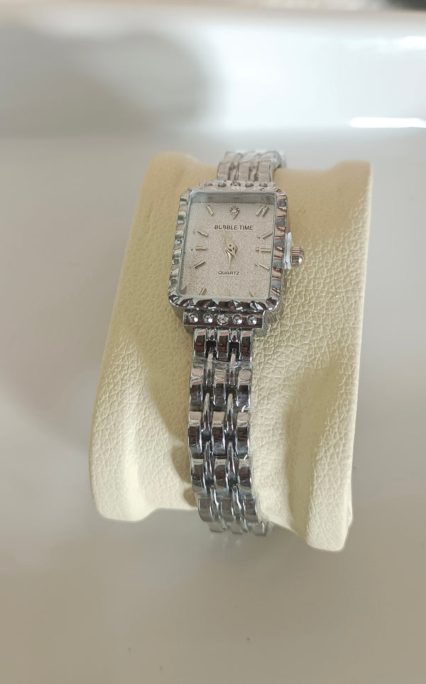 Silver Stainless Steel ladies Watch