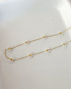 White Flower Necklace