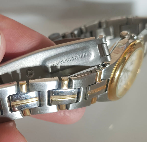Two Tone Watch ( Water resistant)