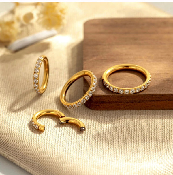 Zircon Nose Ring and Bali