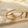 Zircon Bars Bangle