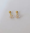 Star Ear Stud and Nose Pin