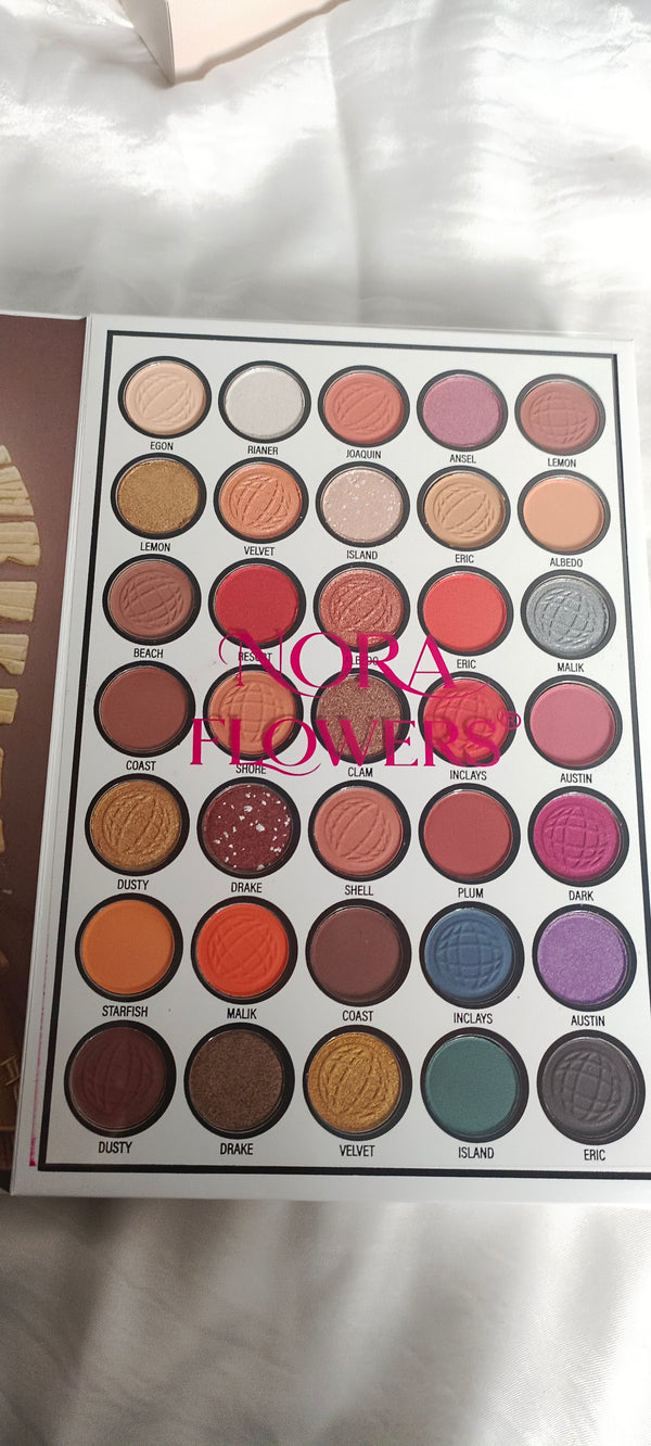 NORA FLOWER 6 in 1 Makeup Palette Book (High Quality)