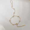 Flower Pearls Hand Chain