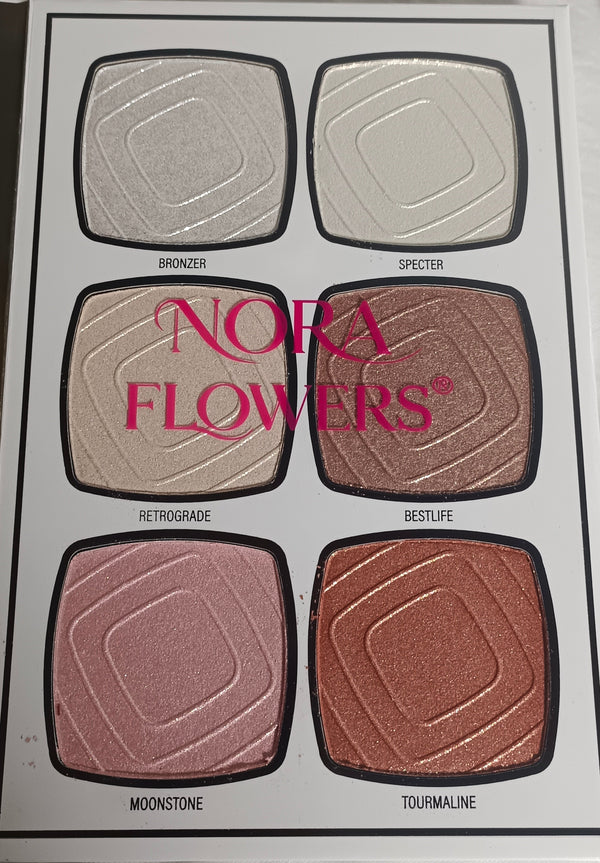 NORA FLOWER 6 in 1 Makeup Palette Book (High Quality)