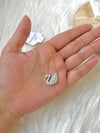 Dazzling White Swan Stainless Steel 4 Pcs Combo Set