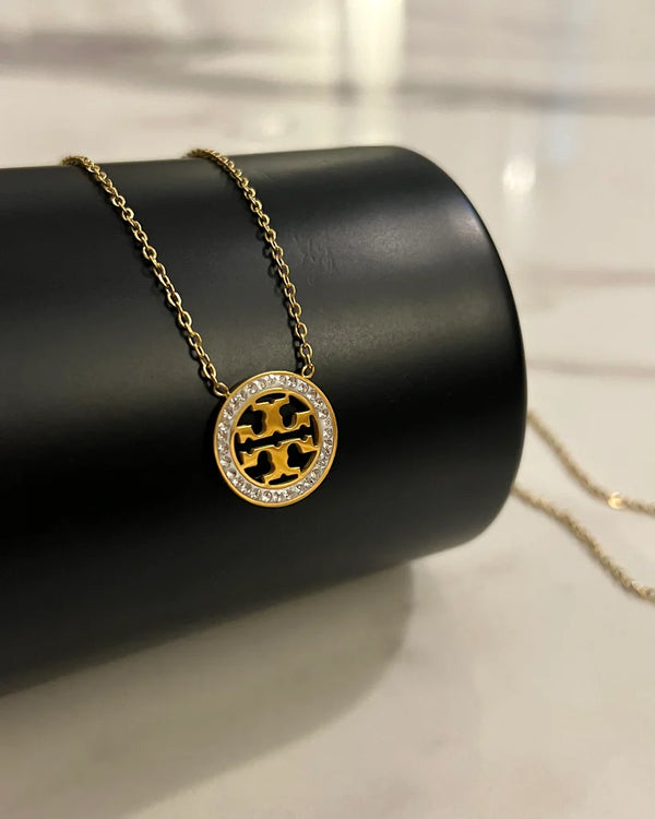 Dazzling Stainless Steel Pendant Necklace For Girls
