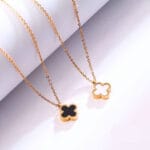 Double Sided Black and White Necklace