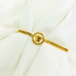 Bright Desire Mudusa Golden Chain Bracelet