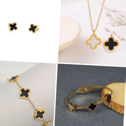 Four Piece Luxury Clover Set