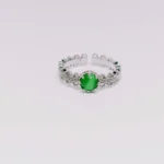 beautiful silver ring