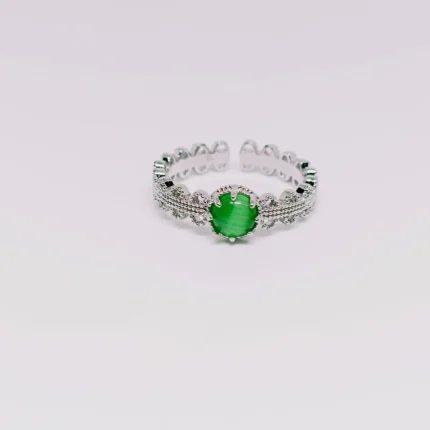 beautiful silver ring
