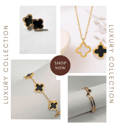 Luxury Four Leaf Clover Combo Deal For Girls