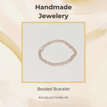 Handmade Crystal Stones Bracelet (Adjustable)