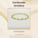 Handmade Crystal Stone Beads Stretchable Bracelet