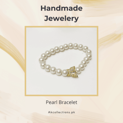 Trendy Pearl Butterfly Bracelet for women |Fashion Vintage| Ladies Girl Elegant Trend Charm Bracelet Festive Birthday Friends Gift Jewelry