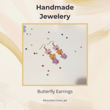 Cute Butterfly Handmade Earrings