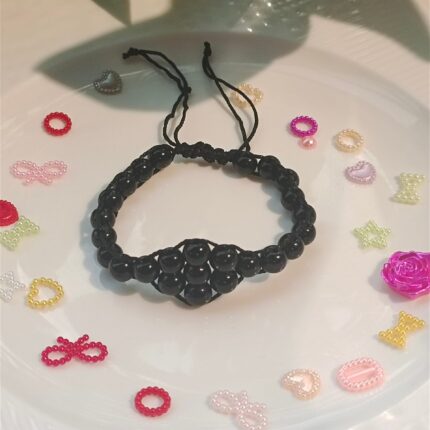 MACRAME BEADS BRACELET - FITS LOVELY ON ANY WRIST