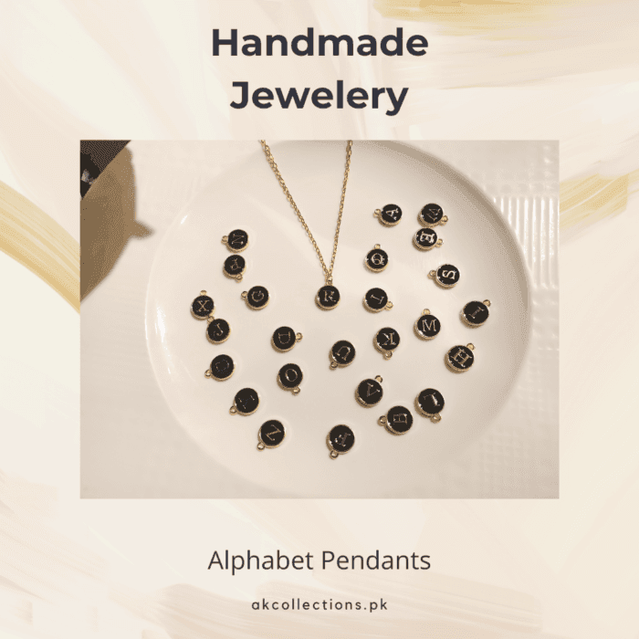 Cute DIY Name Mini Alphabet 26 Letters Charms Pendants Necklace Bracelet Earrings Birthday Keychain Jewelry Gifts