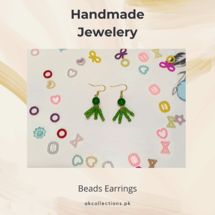 Handcrafted Glass beads earrings