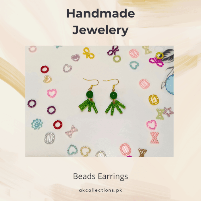 Handcrafted Glass beads earrings