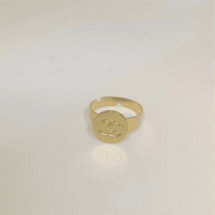 High Quality Stainless Steel CC Designer Ring