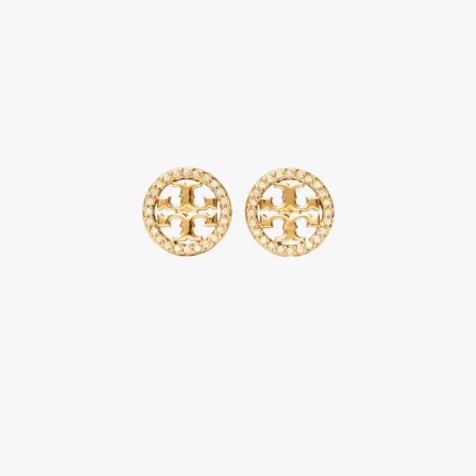Tory Burch Women's Miller Pave Stud Earrings