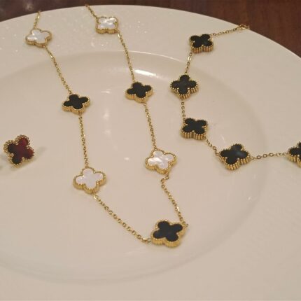 double sided necklace long