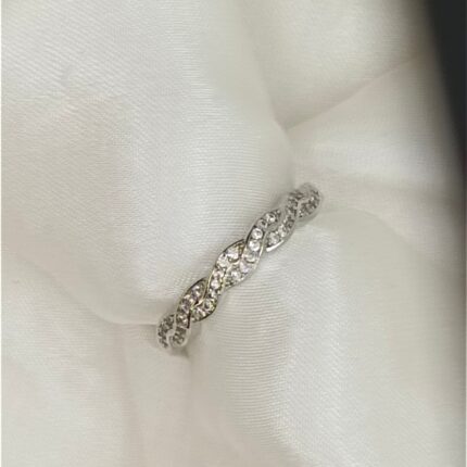 Lux Twist Sterling Silver Ring