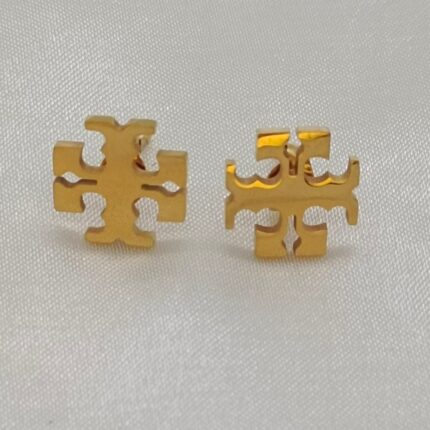 Stainless Steel Brand Inspired Stud Earrings