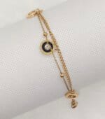 Stylish Stainless Steel Roman Numeral Bracelet