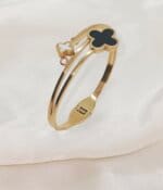 Premium Stainless Steel Double Clover Handcuff