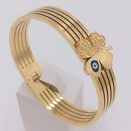 Premium Quality Stainless Steel Evil Eye Handcuff