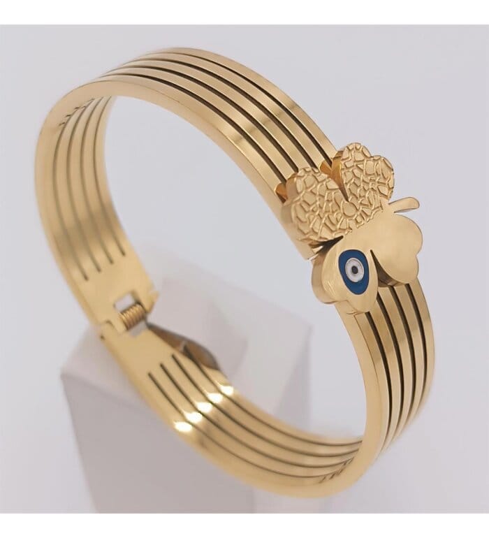 Premium Quality Stainless Steel Evil Eye Handcuff