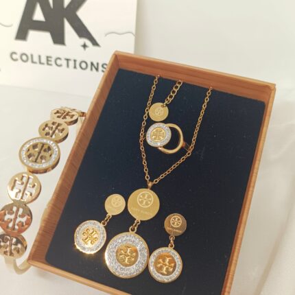 Premium Stainless Steel 18kgold Brand Inspired Combo Deal