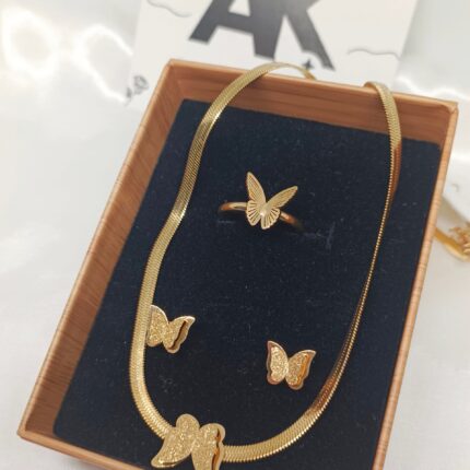 Stainless Steel Butterfly Combo Set 3 Pcs