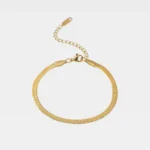 Stunning Stainless Steel Snake Chain Bracelet