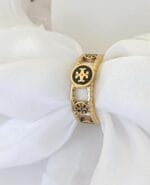 Dual Ton Band Ring