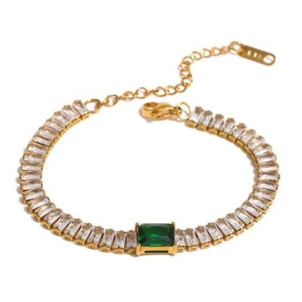 Lux Emerald Bracelet