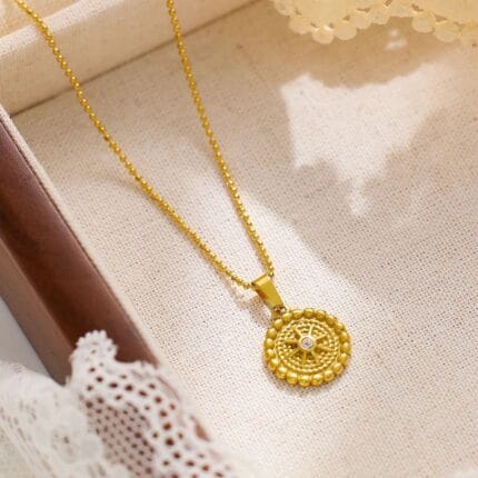 Kesh Glow Necklace, Implant Grade Titanium Waterproof, Non Tarnish