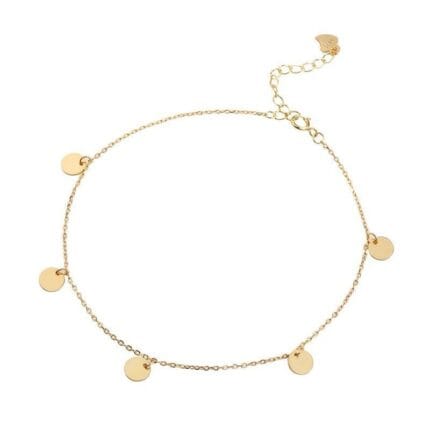 Stainless Steel Charm Anklet