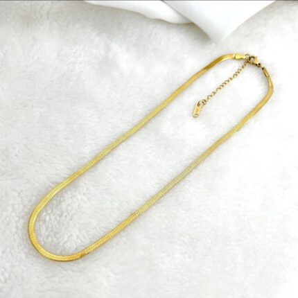 Snake Chain Necklace Stainless Steel