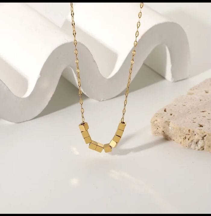 Stainless Steel Beads Necklace