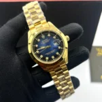 ROLEX Stainless Steel Luxury Watch For Men's And Women's
