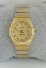 OMEGA Yellow Gold Premium Stainless Steel Watch