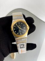 OMEGA Two Tone Automatic Watch For Men's And Women's