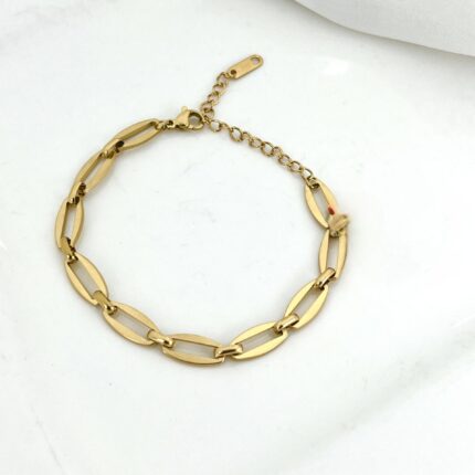 DREAMER - 18k Gold Plated Chain Bracelet